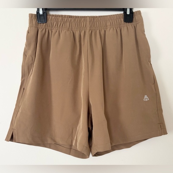 NWT Haimont Brown High Waisted Hiking Shorts - Picture 2 of 7